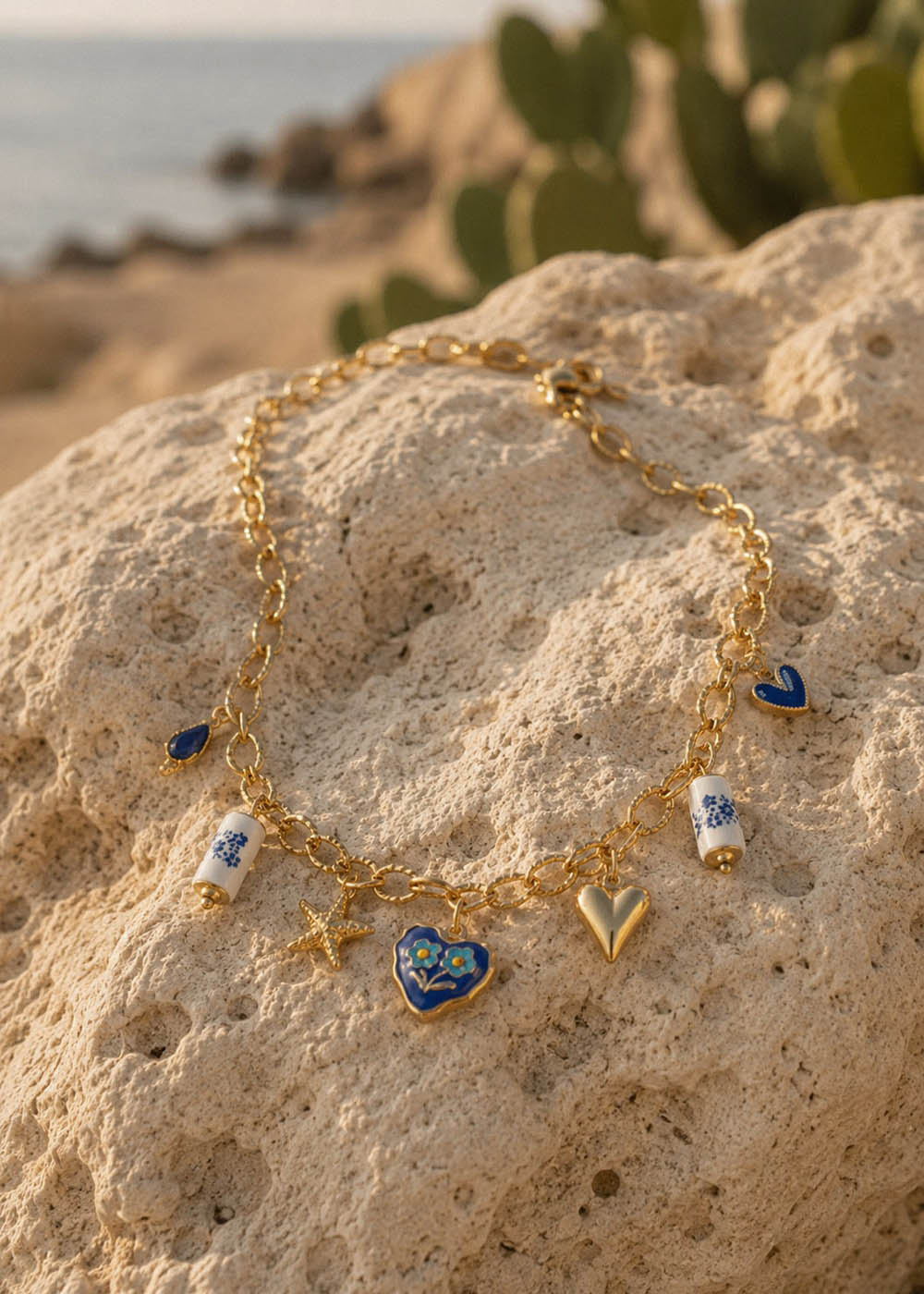 Collana Charms Cilindri
