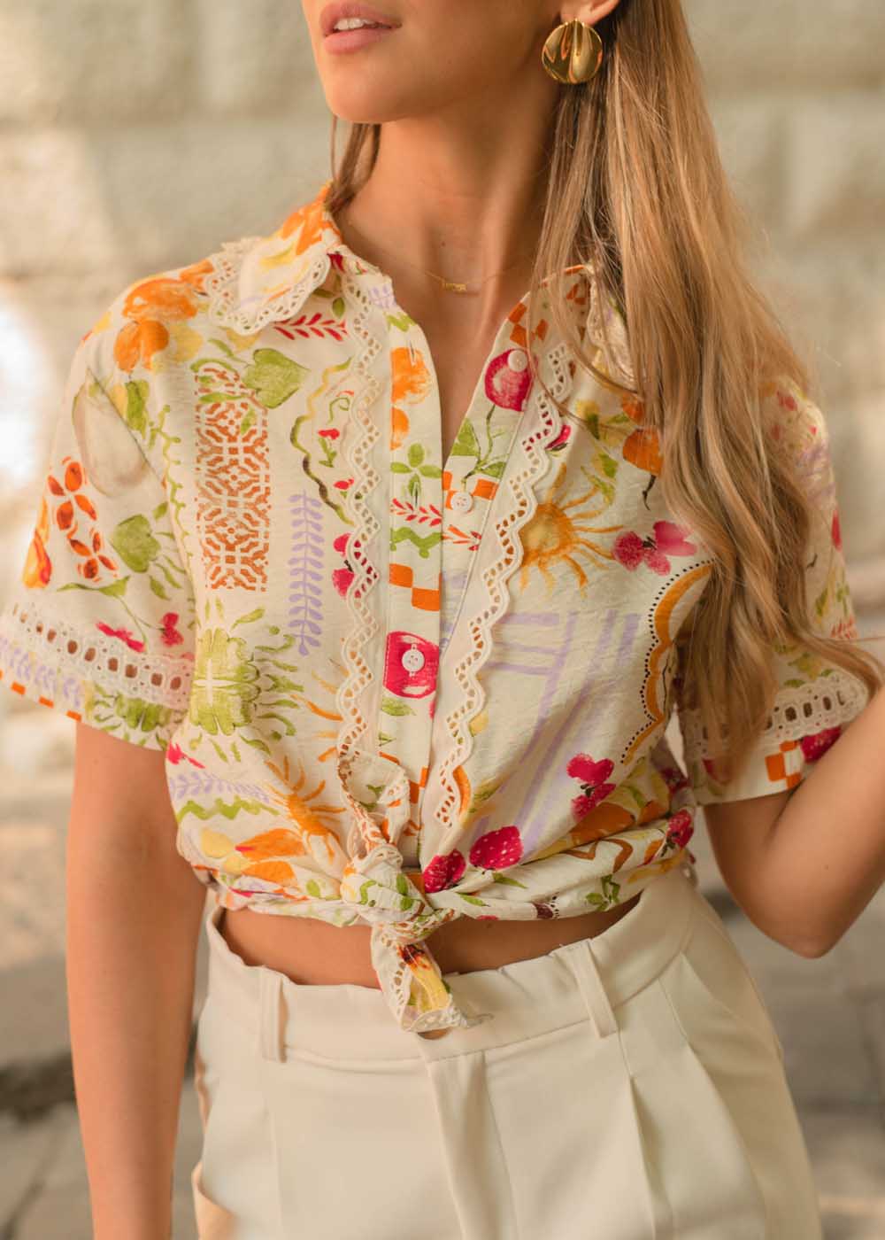 Camicia Flora