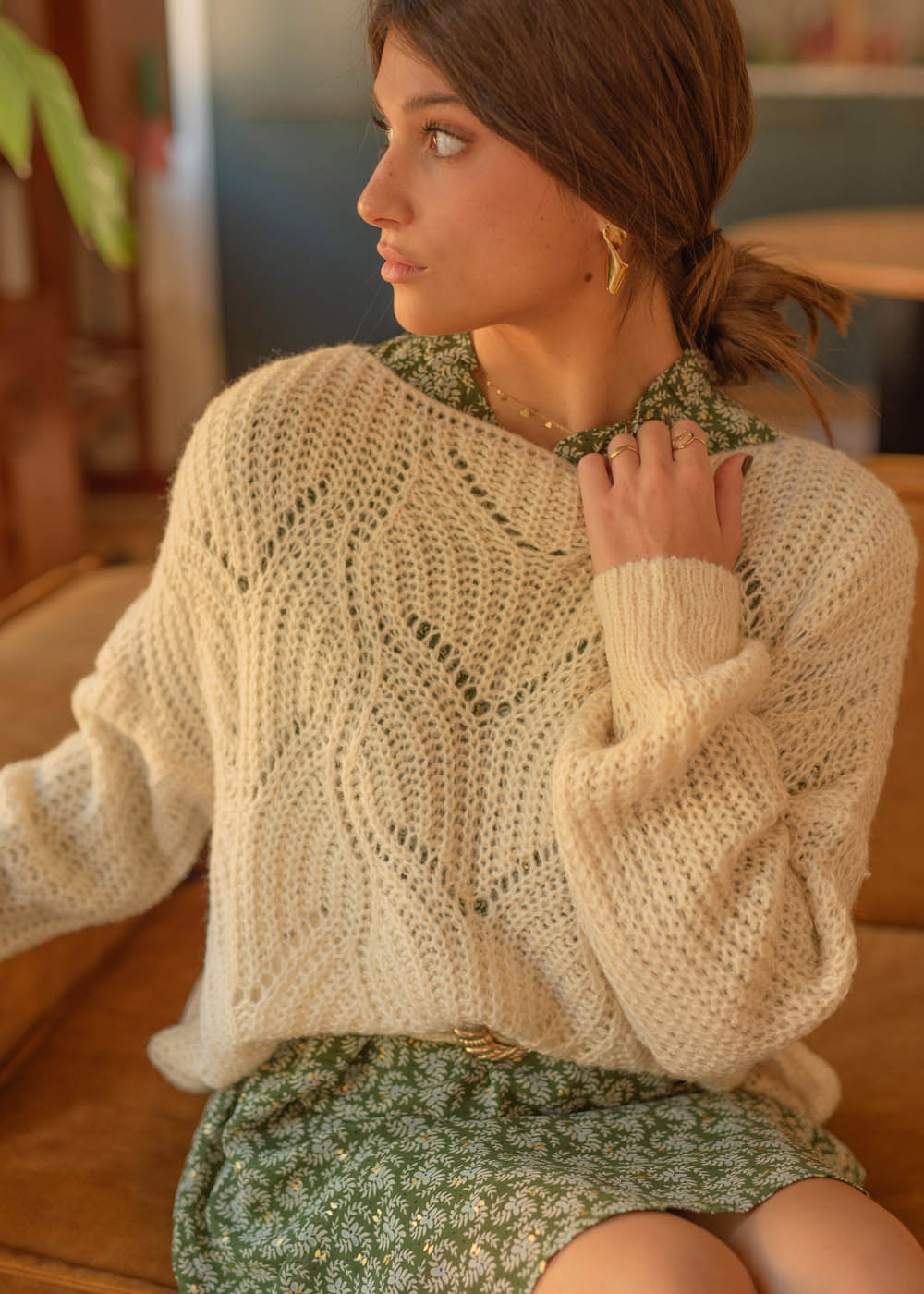 Maglione Traforato Isabelle